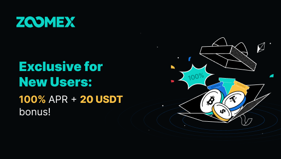 A graphic illustrating the concept of copy trading on the Zoomex exchange.